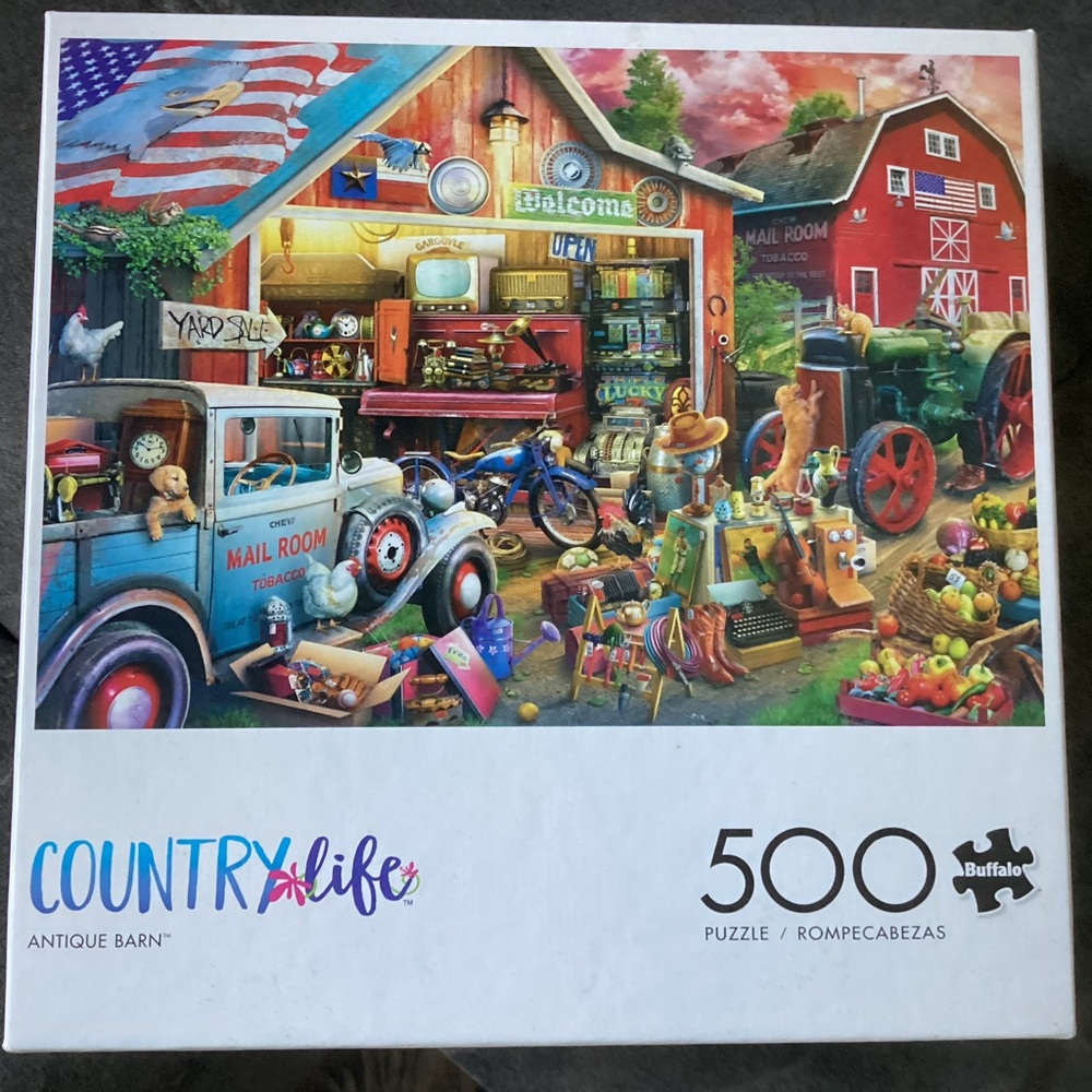 500pc puzzle - missing 2pcs
